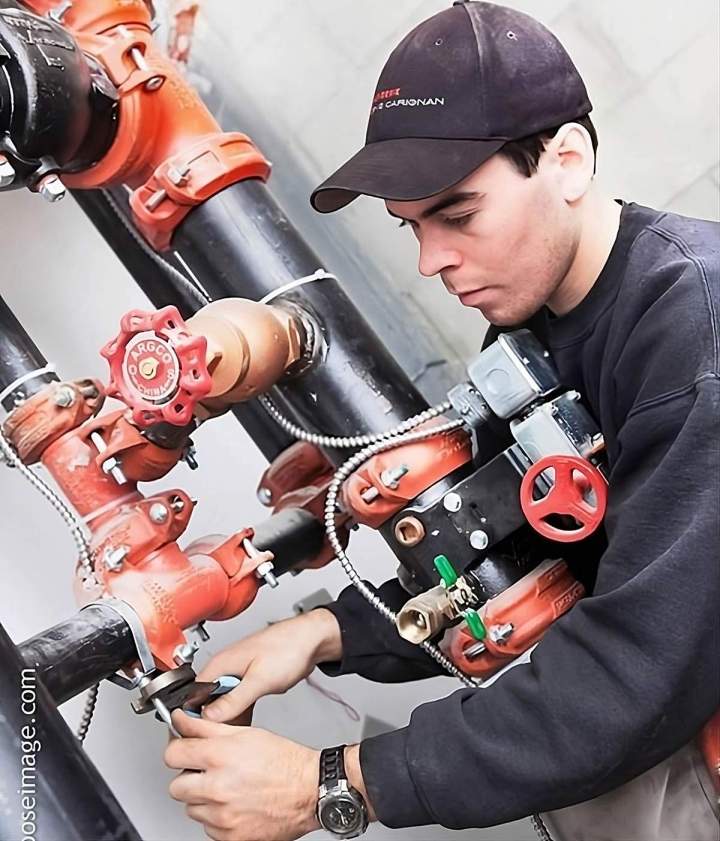 Travaux de plomberie