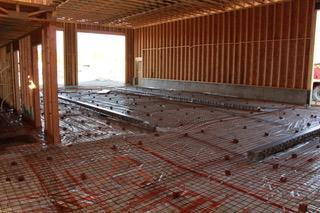 Pose de planchers chauffants Victoriaville