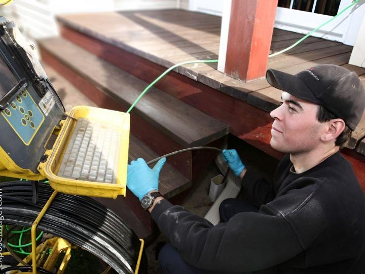 Service d’inspection de conduits et de canalisations par caméra