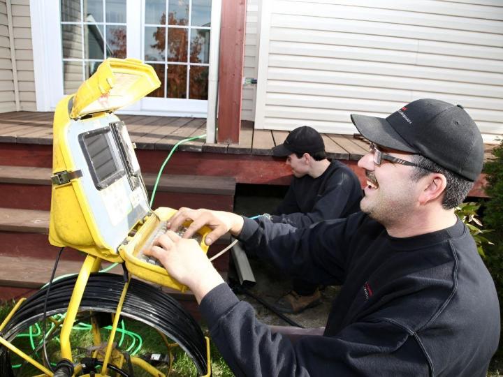 Vérification par caméra de conduits et de canalisations Victoriaville